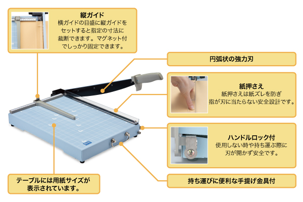 美品 スチール裁断機 SA-3 オープン工業